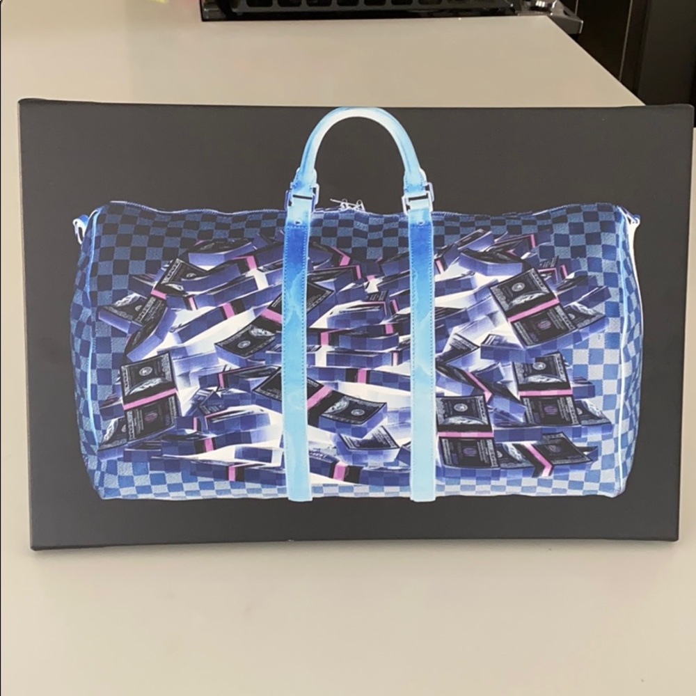 Money Bag painting